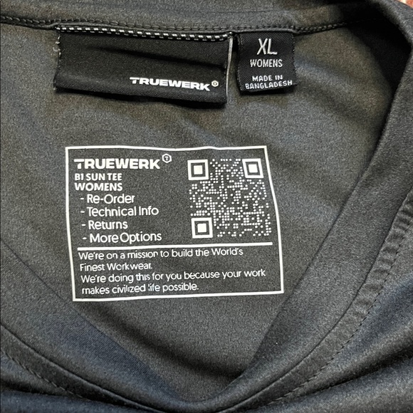 NWOT Truewerk BI Sun Tee  Gray Women’s Size XL - Picture 2 of 9